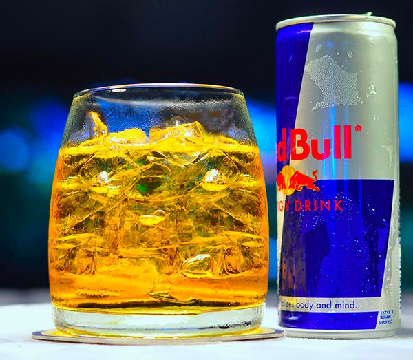 Wodka Red Bull